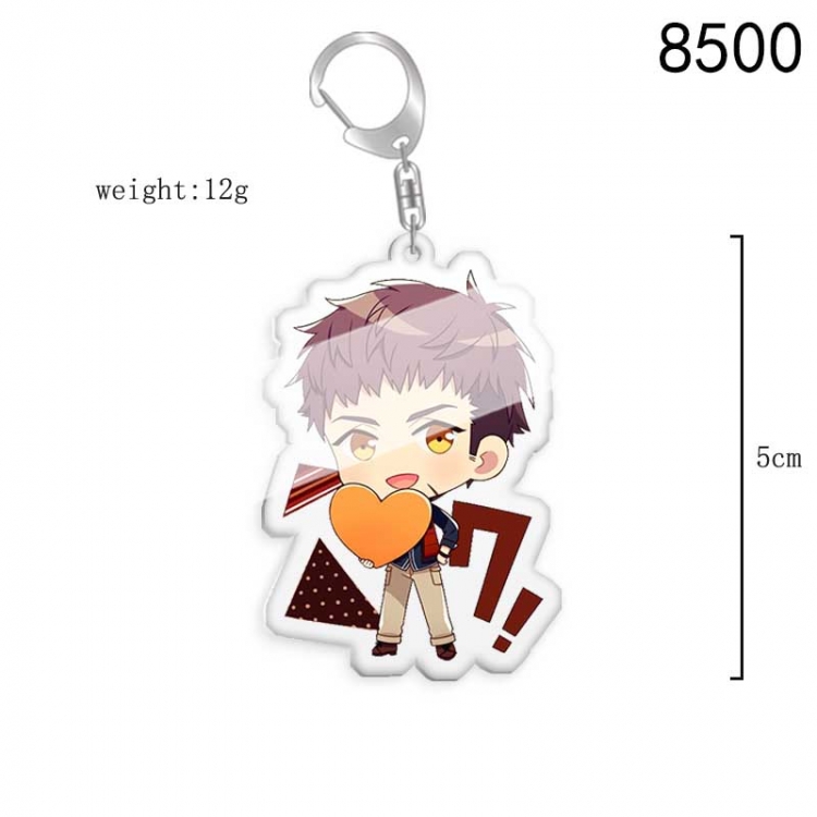 A3! Anime acrylic Key Chain price for 5 pcs 8500