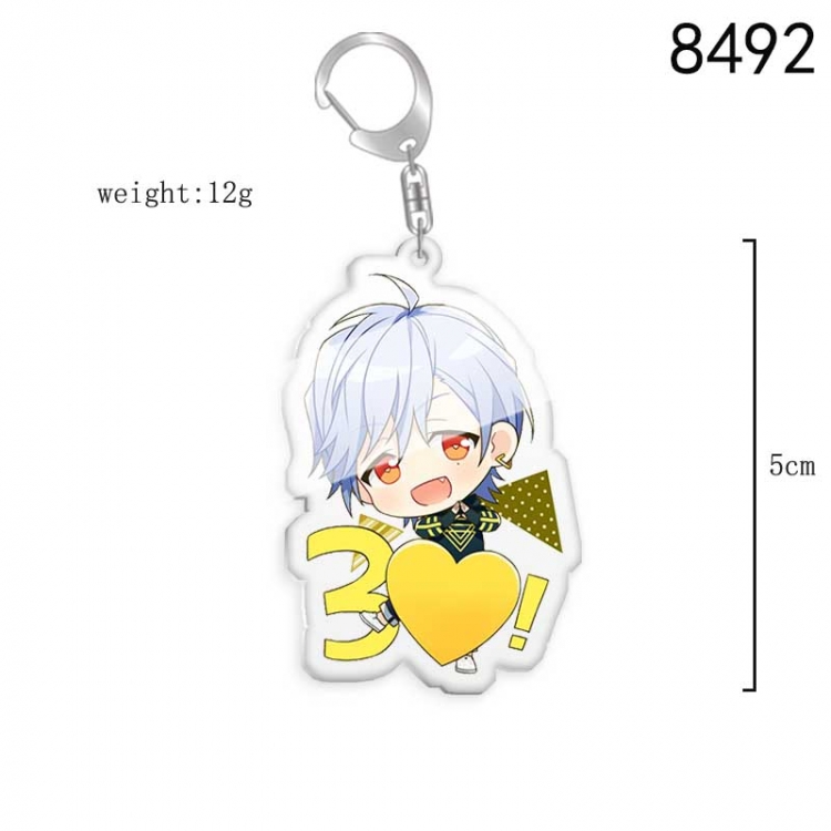 A3! Anime acrylic Key Chain price for 5 pcs  8492