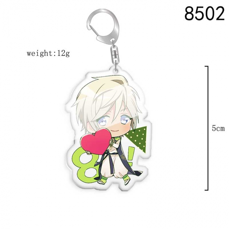 A3! Anime acrylic Key Chain price for 5 pcs  8502