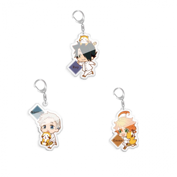 The Promised Neverla Anime acrylic Key Chain price for 5 pcs  8530