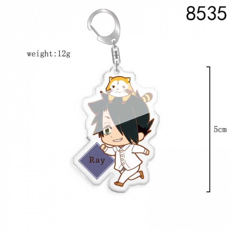 The Promised Neverla Anime acrylic Key Chain price for 5 pcs  8535