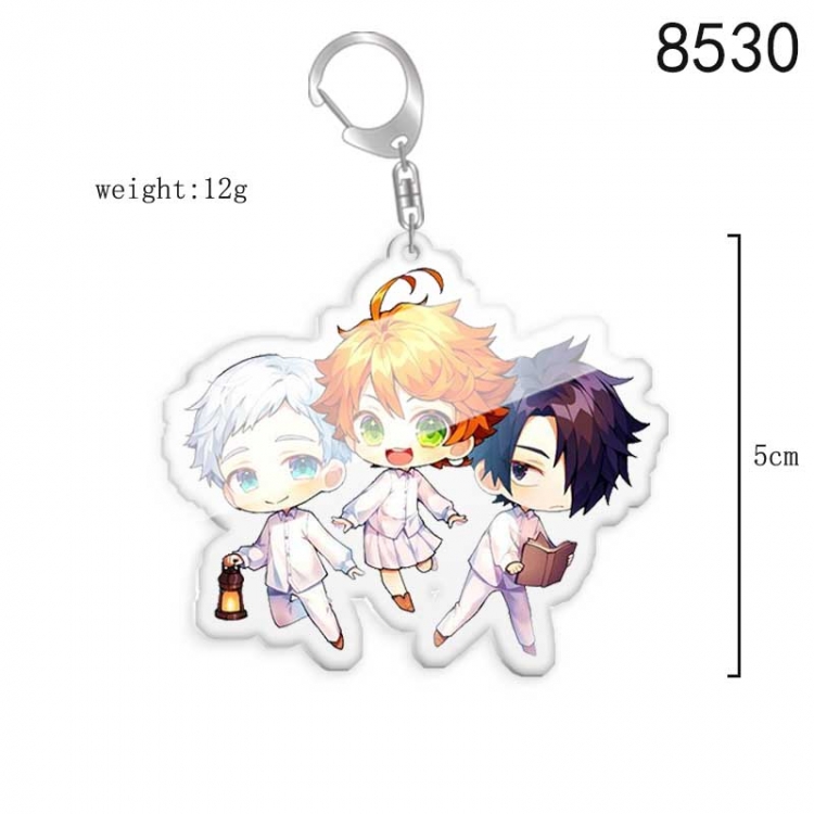 The Promised Neverla Anime acrylic Key Chain price for 5 pcs  8530