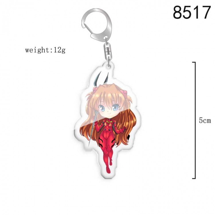 EVA  Anime acrylic Key Chain  price for 5 pcs 8517 