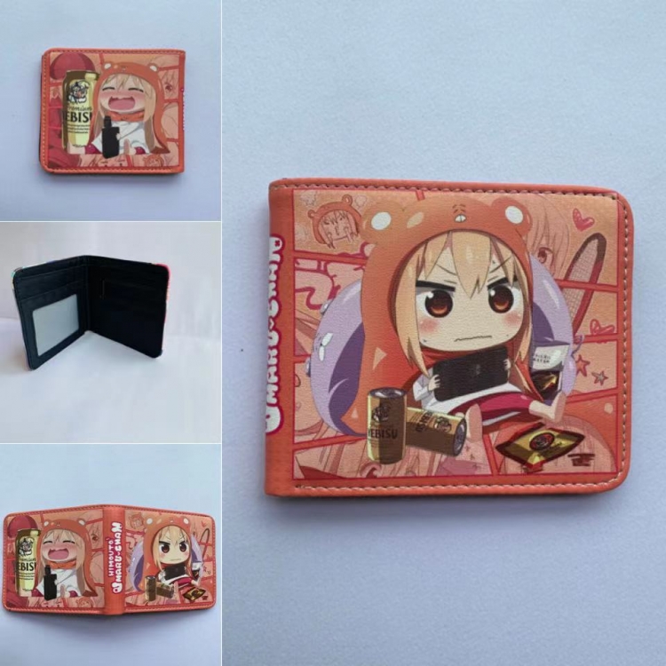 Himouto! Umaru-chan Full color  Two fold short card case wallet 11X9.5CM 60G 