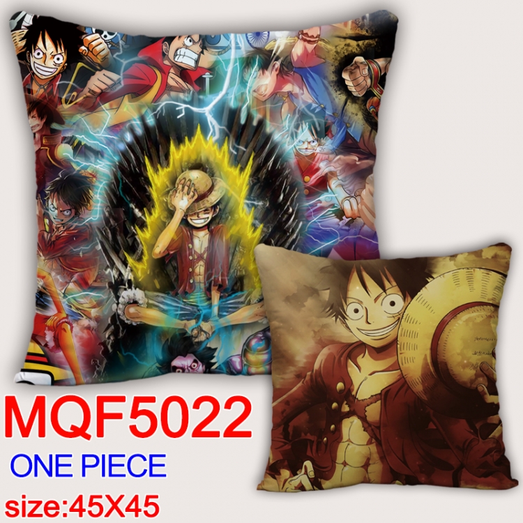 One Piece Square double-sided full-color pillow cushion 45X45CM NO FILLING MQF 5022