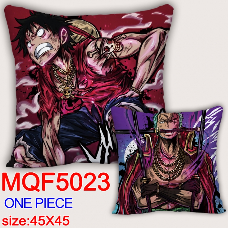 One Piece Square double-sided full-color pillow cushion 45X45CM NO FILLING MQF 5023