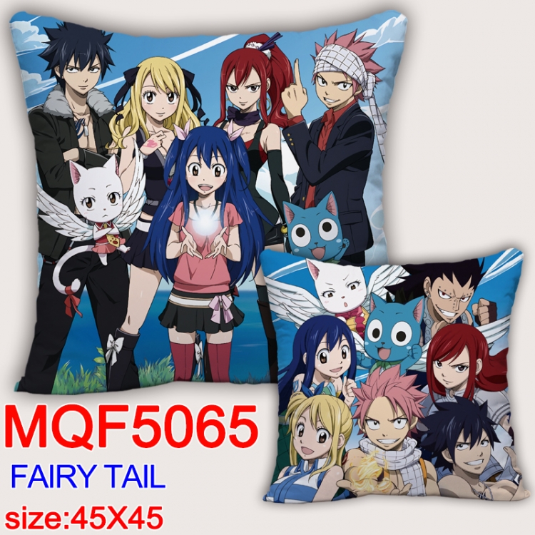 Fairy tail Square double-sided full-color pillow cushion 45X45CM NO FILLING MQF 5065