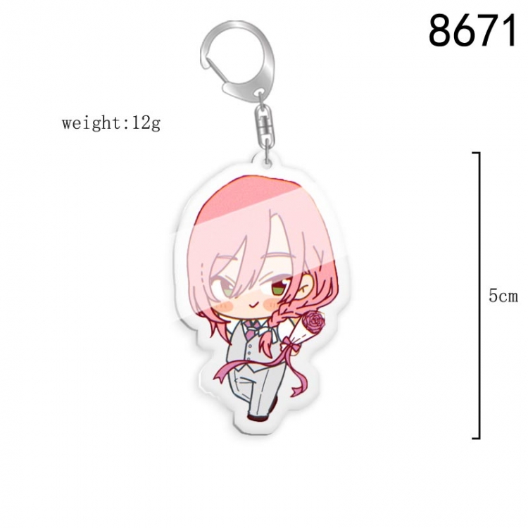 SK∞ Anime acrylic Key Chain price for 5 pcs 8671