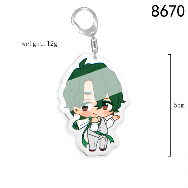 SK∞ Anime acrylic Key Chain price for 5 pcs 8670