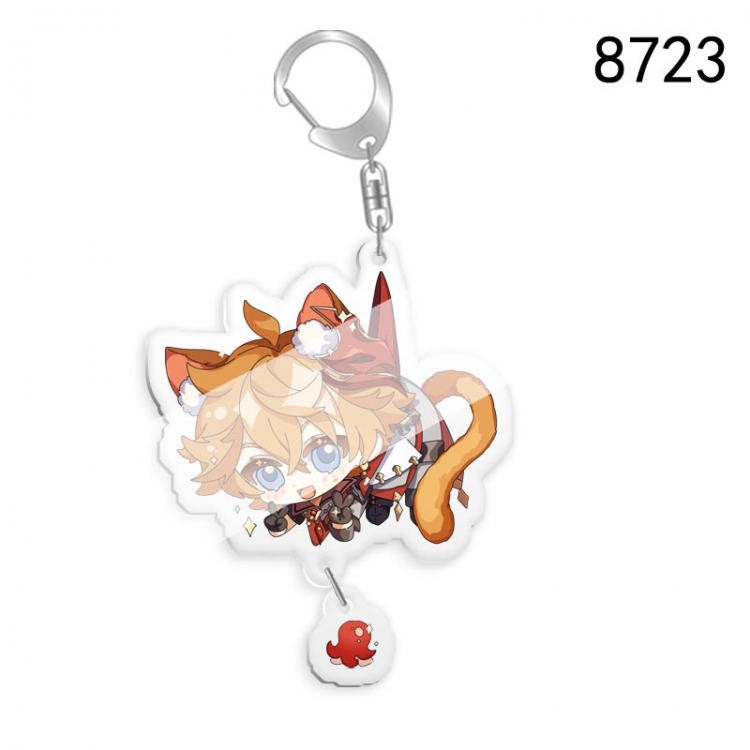 Genshin Impact Anime acrylic Key Chain  price for 5 pcs  8723