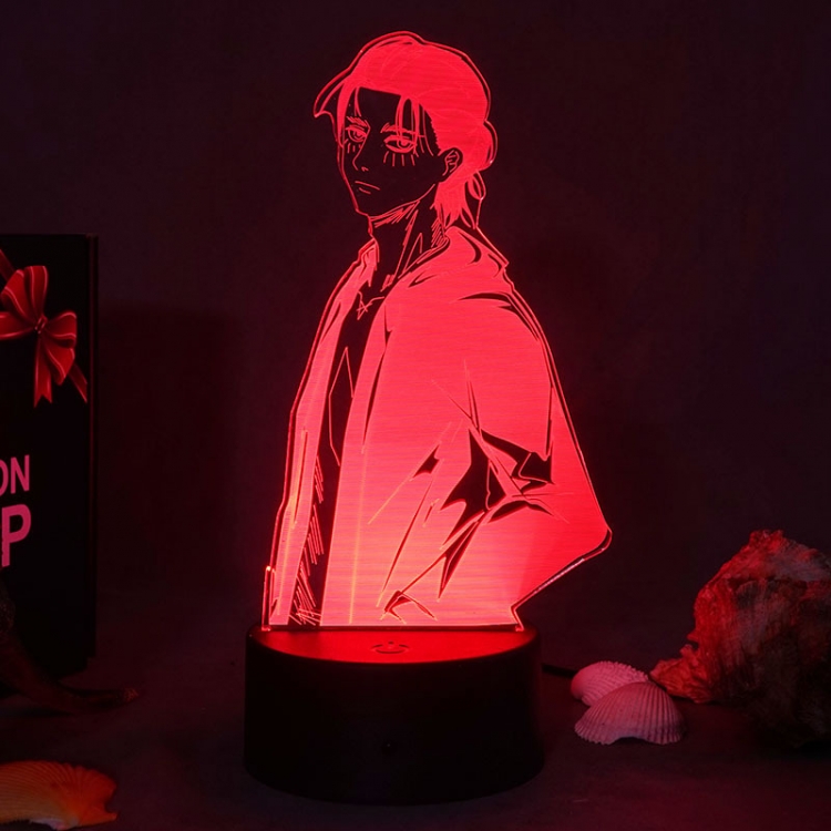 Shingeki no Kyojin  3D night light USB touch switch colorful acrylic table lamp  420-19