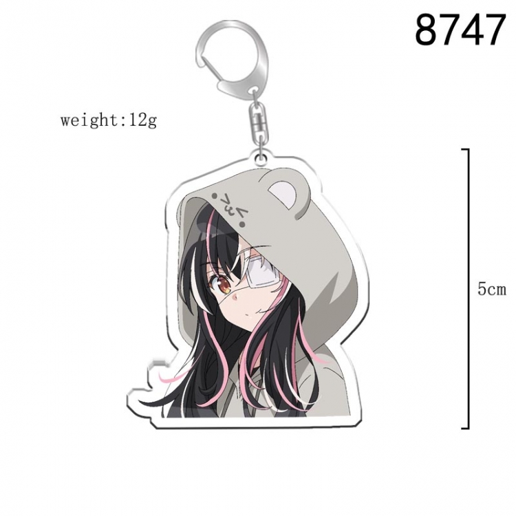 The detective is dead   Anime acrylic Key Chain  price for 5 pcs 8747