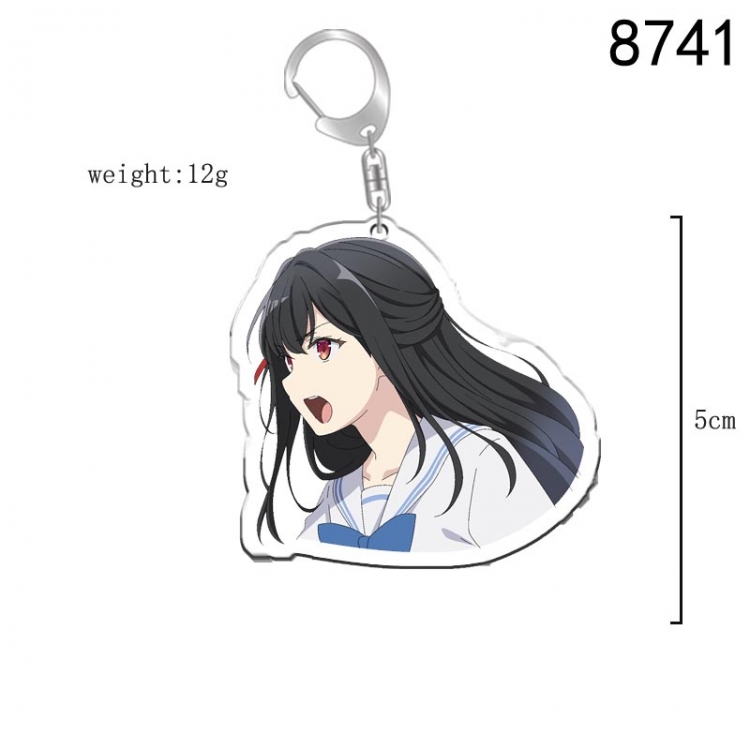 The detective is dead   Anime acrylic Key Chain  price for 5 pcs 8741