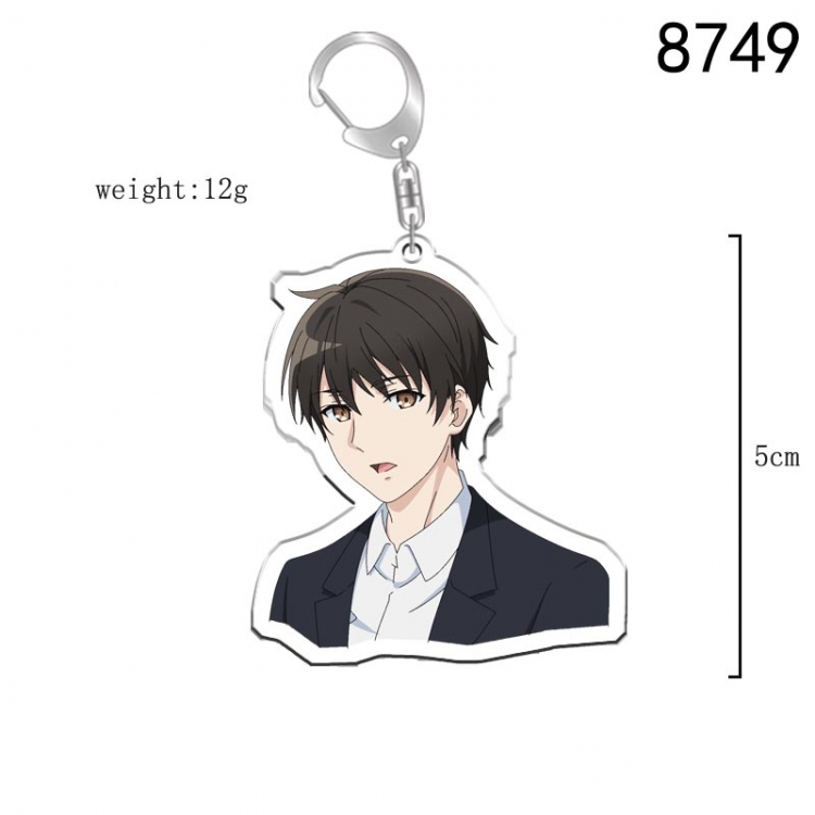 The detective is dead   Anime acrylic Key Chain  price for 5 pcs 8749