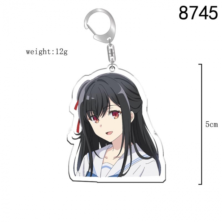 The detective is dead   Anime acrylic Key Chain  price for 5 pcs 8745