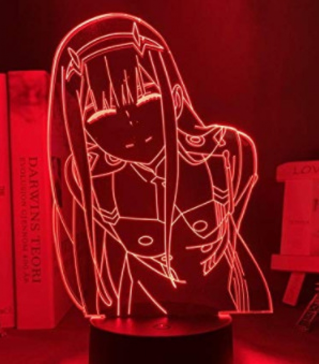 DARLING in the FRANX 3D night light USB touch switch colorful acrylic table lamp 