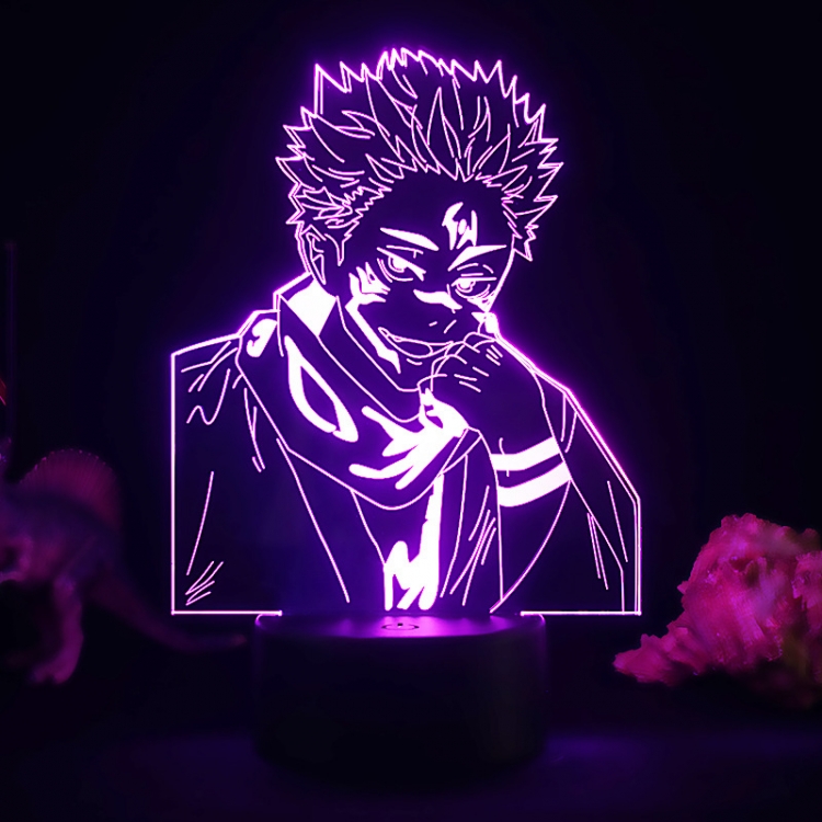 Jujutsu Kaisen 3D night light USB touch switch colorful acrylic table lamp 987