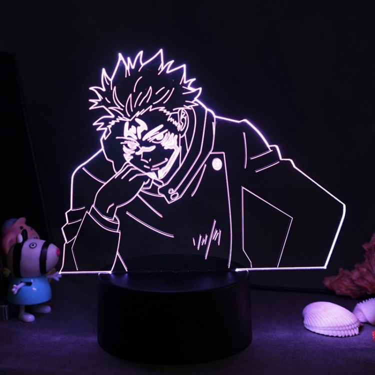 Jujutsu Kaisen 3D night light USB touch switch colorful acrylic table lamp 646