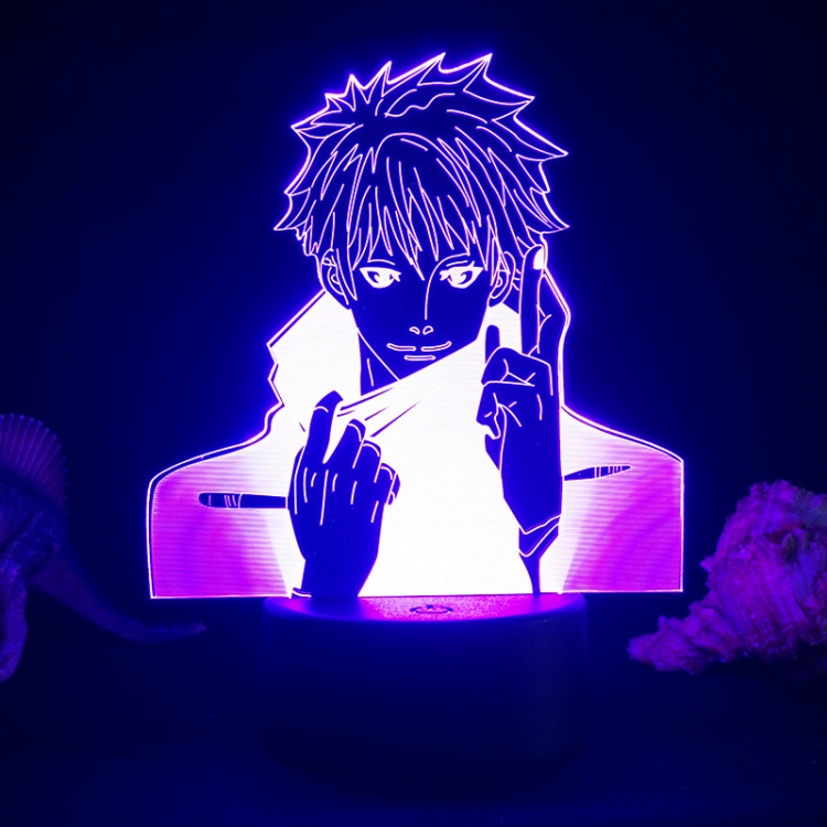 Jujutsu Kaisen 3D night light USB touch switch colorful acrylic table lamp 995