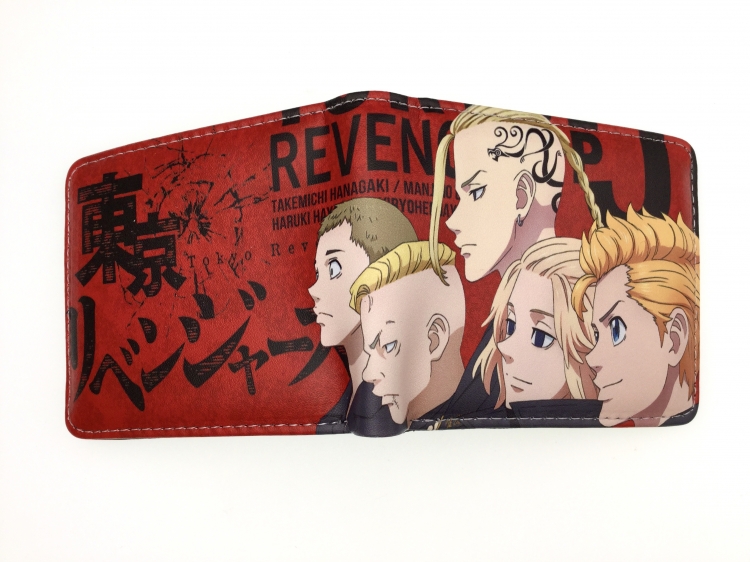 Tokyo Revengers   two fold  Short wallet 11X9.5cm  style E