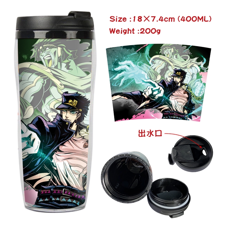 JoJos Bizarre Adventure  Starbucks Leakproof Insulation cup Kettle 18X7.4CM 400ML  