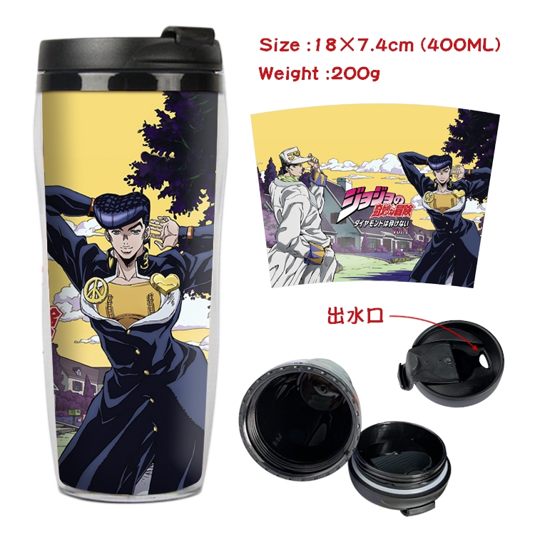 JoJos Bizarre Adventure  Starbucks Leakproof Insulation cup Kettle 18X7.4CM 400ML  