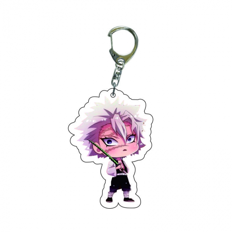 Demon Slayer Kimets Anime acrylic Key Chain  price for 5 pcs  7673