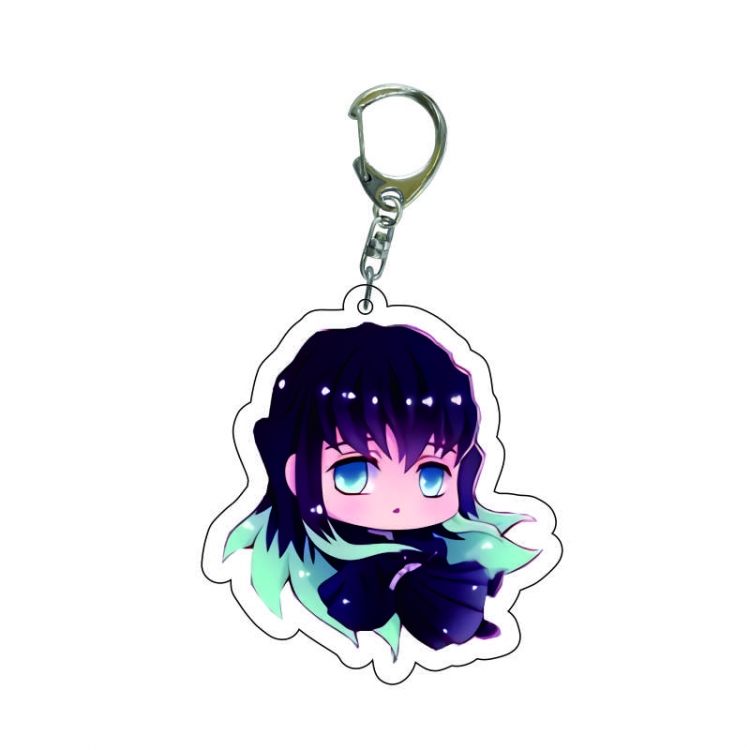 Demon Slayer Kimets Anime acrylic Key Chain  price for 5 pcs 7666