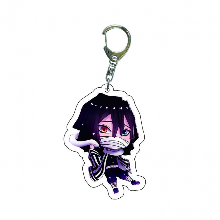 Demon Slayer Kimets Anime acrylic Key Chain  price for 5 pcs  7663