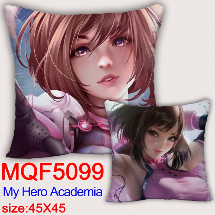 Hero Academia Square double-sided full-color pillow cushion 45X45CM NO FILLING  MQF 5099