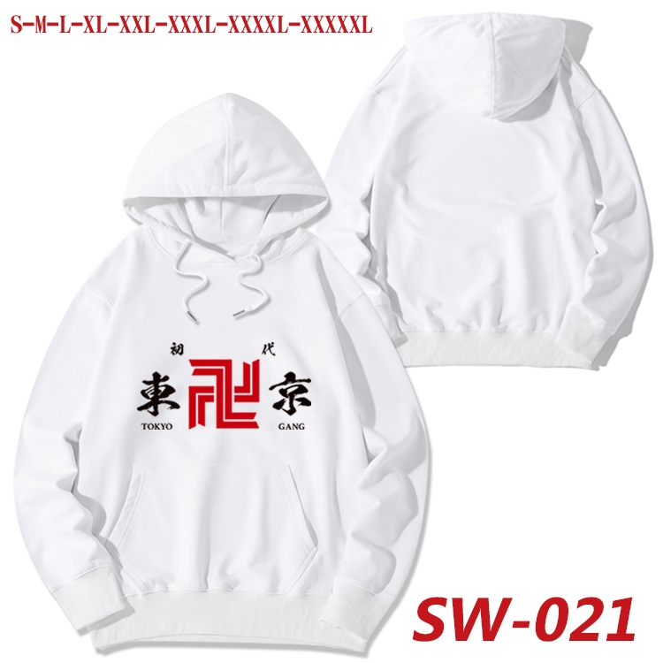 Tokyo Revengers   Autumn cotton hooded sweatshirt thin pullover sweater from S to 5XL  SW-021