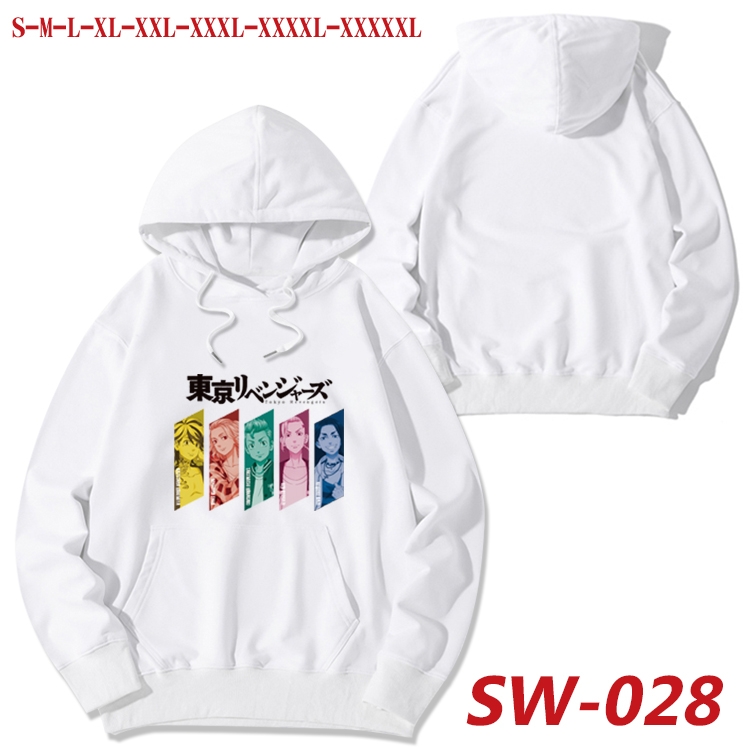 Tokyo Revengers   Autumn cotton hooded sweatshirt thin pullover sweater from S to 5XL SW-028