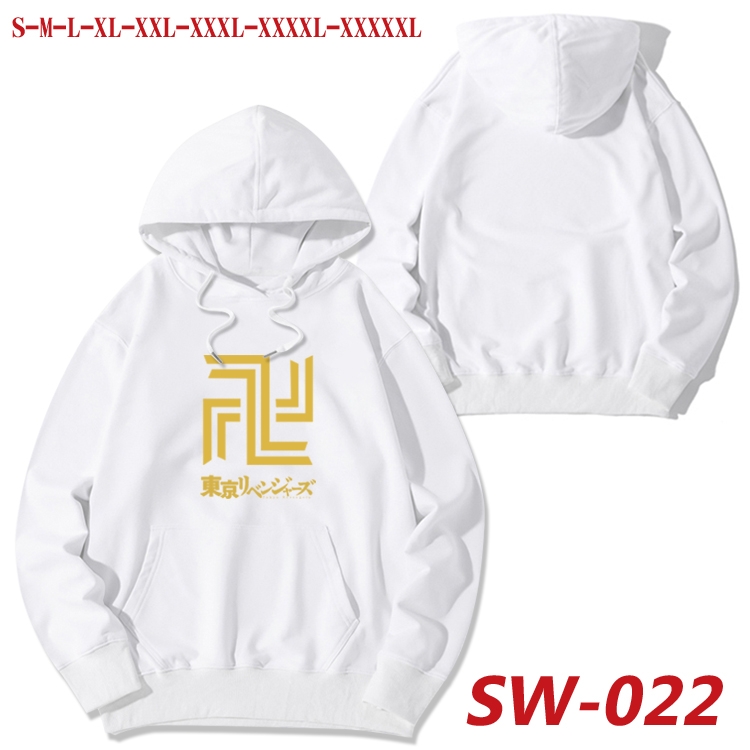 Tokyo Revengers   Autumn cotton hooded sweatshirt thin pullover sweater from S to 5XL SW-022