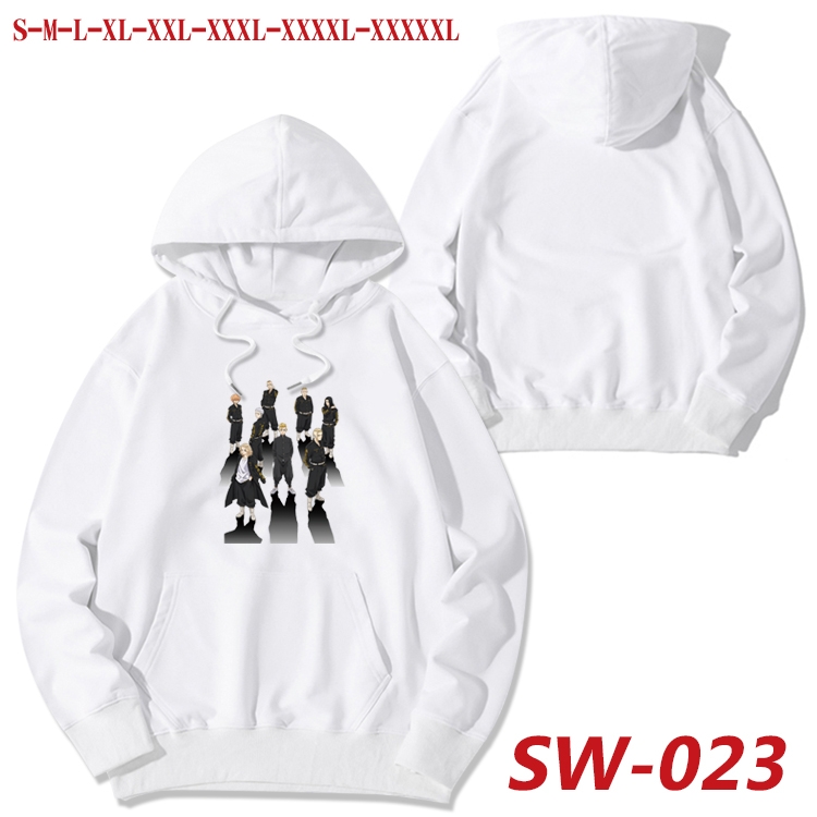 Tokyo Revengers   Autumn cotton hooded sweatshirt thin pullover sweater from S to 5XL SW-023