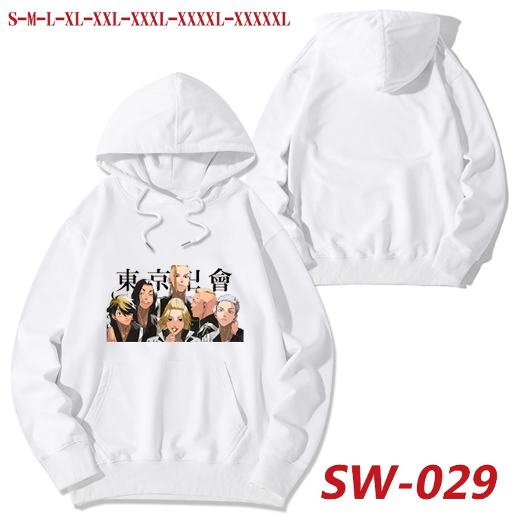Tokyo Revengers   Autumn cotton hooded sweatshirt thin pullover sweater from S to 5XL  SW-029
