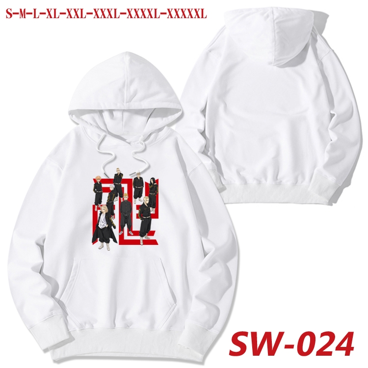 Tokyo Revengers   Autumn cotton hooded sweatshirt thin pullover sweater from S to 5XL SW-024