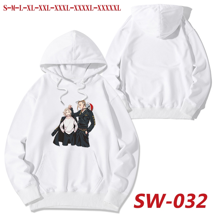 Tokyo Revengers   Autumn cotton hooded sweatshirt thin pullover sweater from S to 5XL SW-032