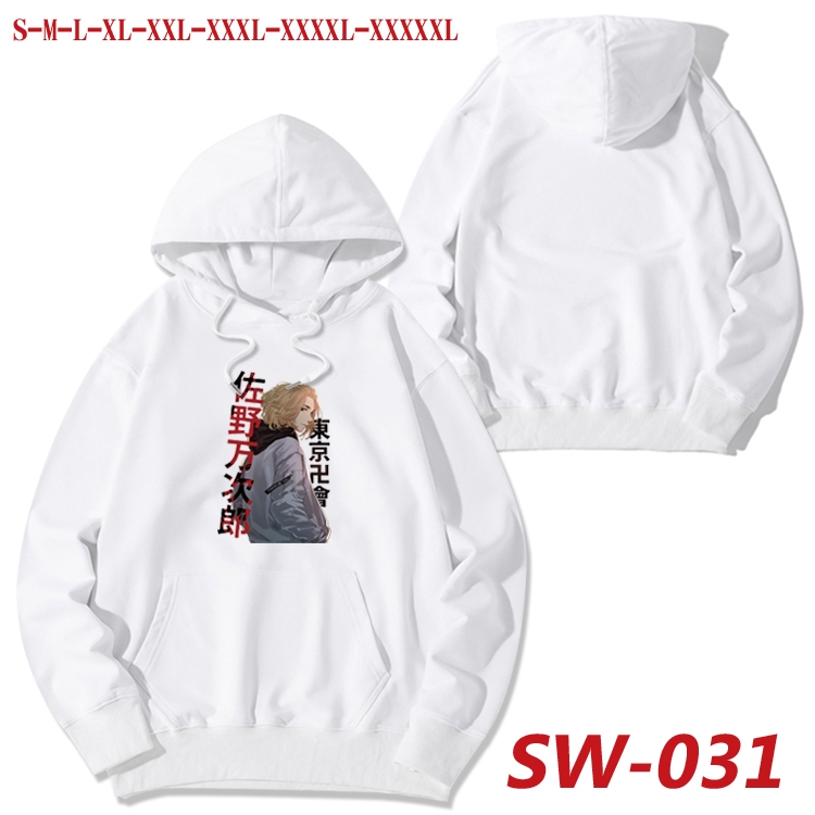 Tokyo Revengers   Autumn cotton hooded sweatshirt thin pullover sweater from S to 5XL SW-031