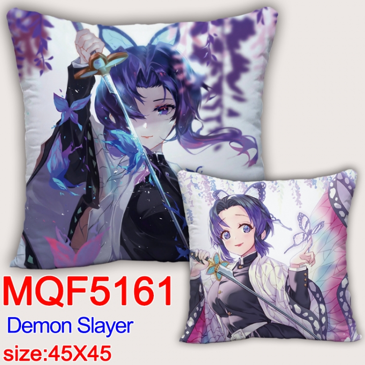 Demon Slayer Kimets Square double-sided full-color pillow cushion 45X45CM NO FILLING MQF 5161