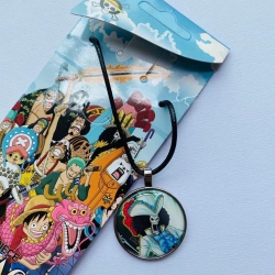 One Piece Anime Necklace Penda...