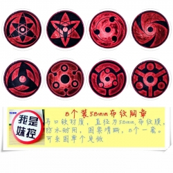 Naruto Anime round Badge cloth...