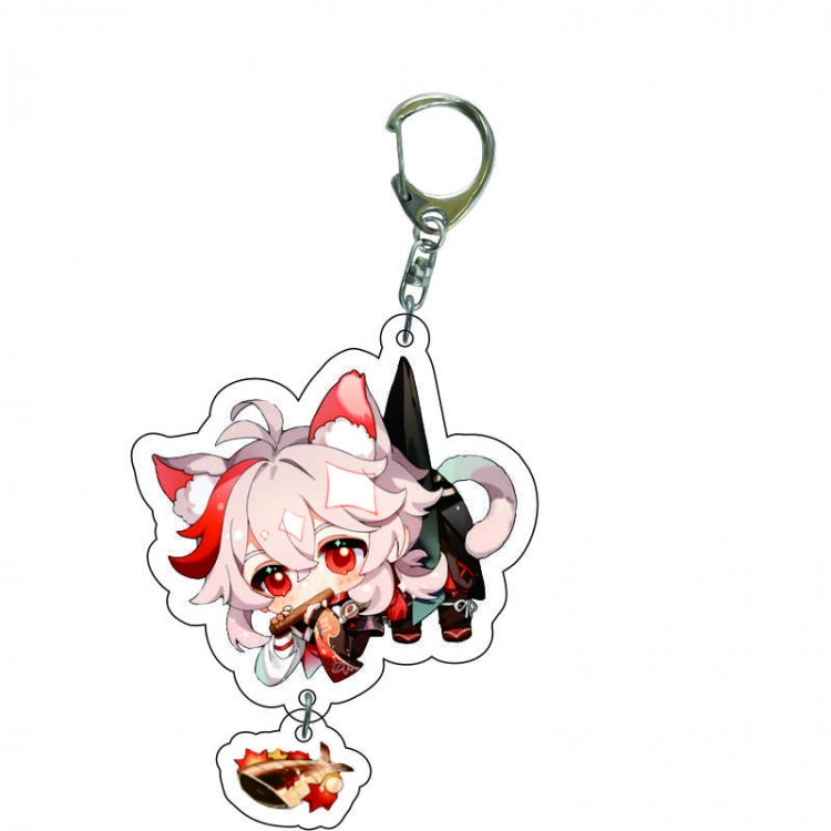 Genshin Impact Anime acrylic Key Chain price for 5 pcs C176