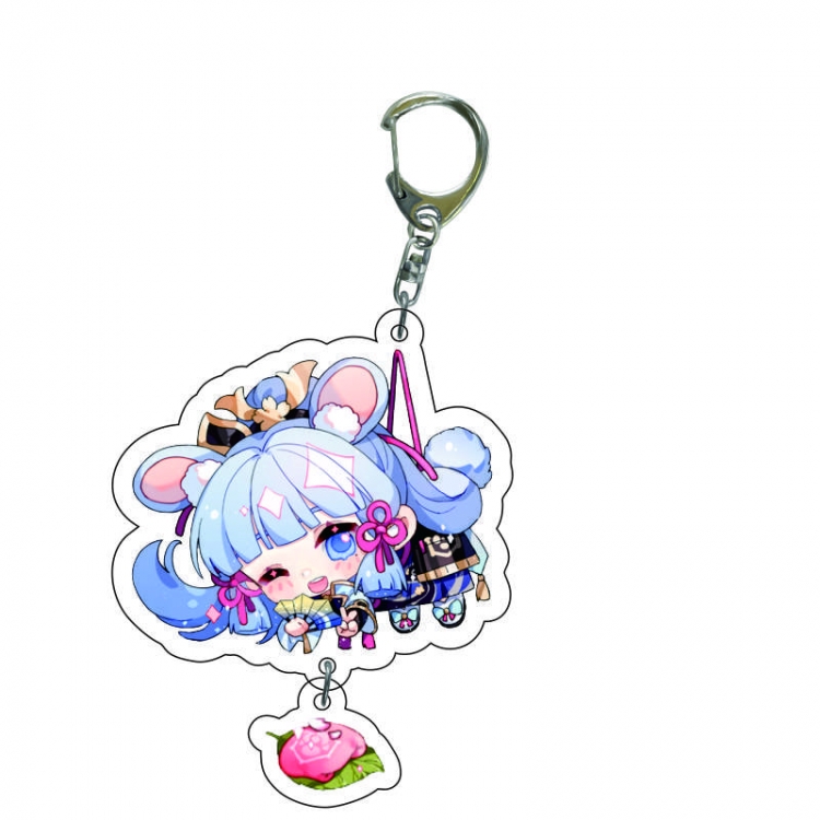 Genshin Impact Anime acrylic Key Chain price for 5 pcs  C175