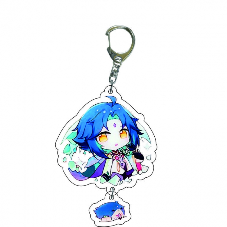 Genshin Impact Anime acrylic Key Chain price for 5 pcs  C162