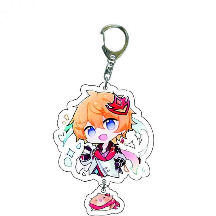 Genshin Impact Anime acrylic Key Chain price for 5 pcs C159