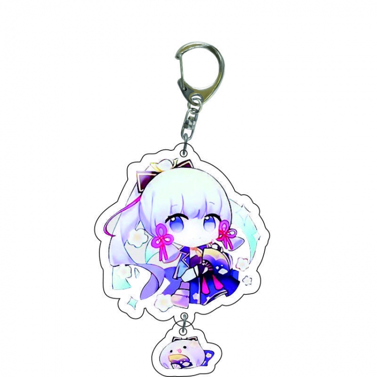 Genshin Impact Anime acrylic Key Chain price for 5 pcs  C160