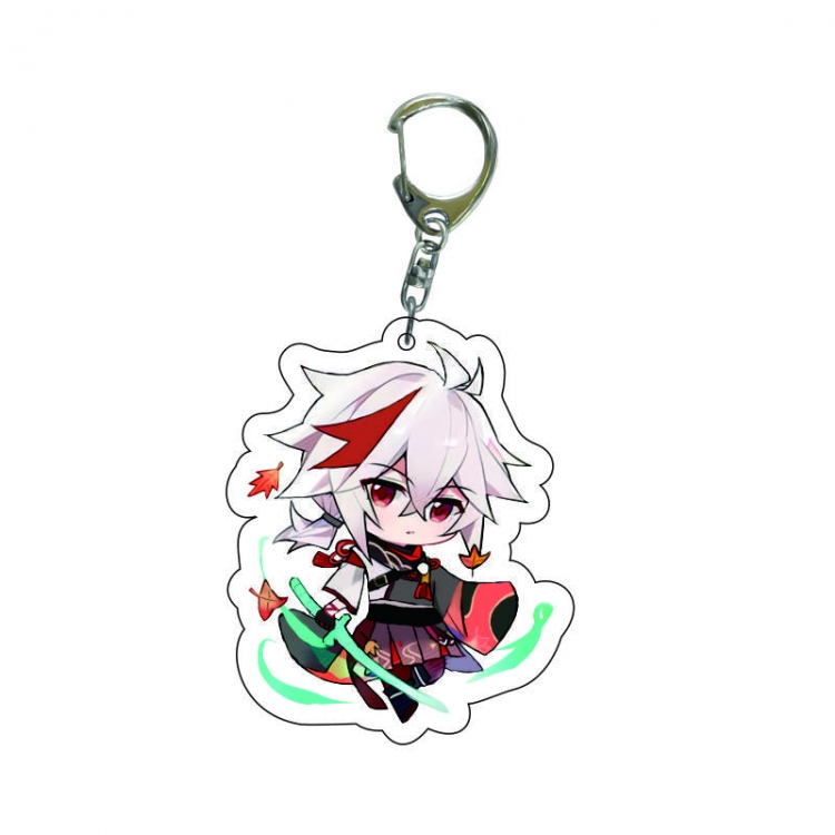 Genshin Impact Anime acrylic Key Chain price for 5 pcs 7613