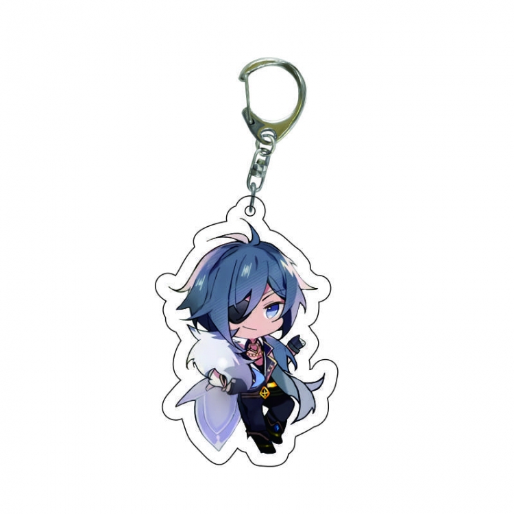 Genshin Impact Anime acrylic Key Chain price for 5 pcs 7601