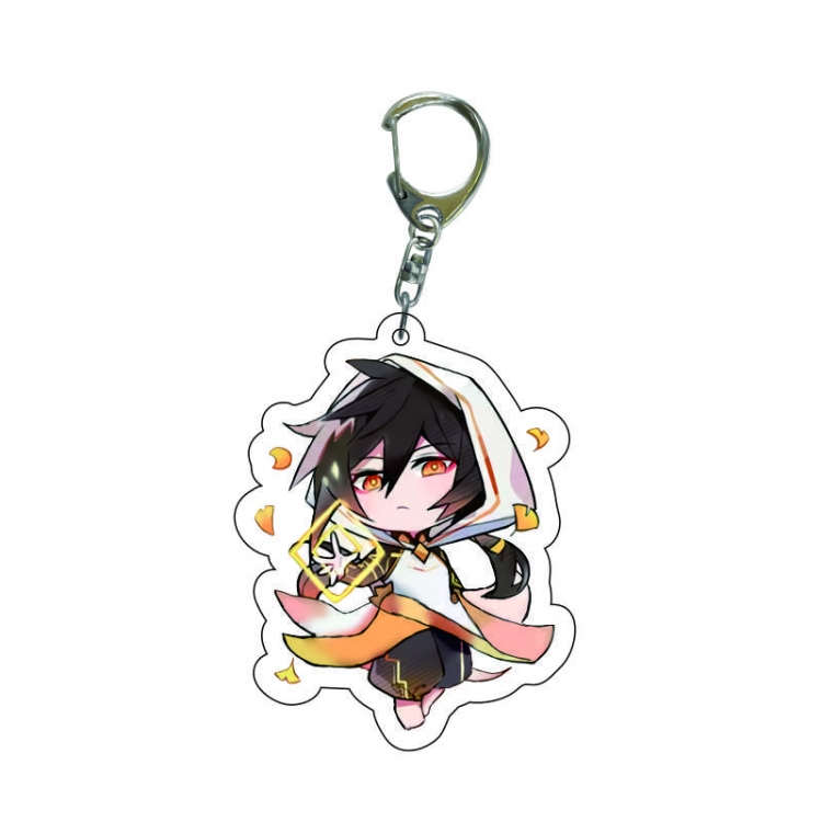 Genshin Impact Anime acrylic Key Chain price for 5 pcs  7597