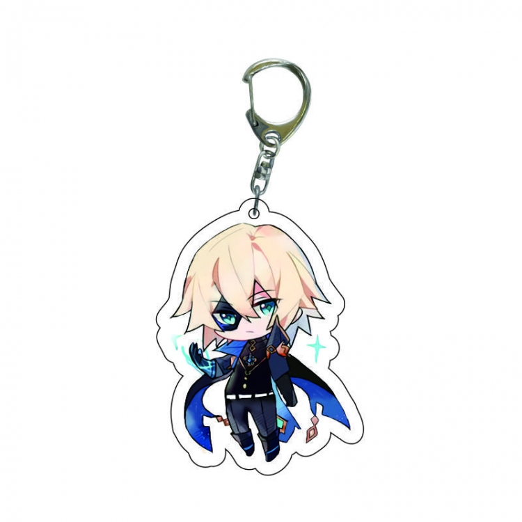 Genshin Impact Anime acrylic Key Chain price for 5 pcs 7594